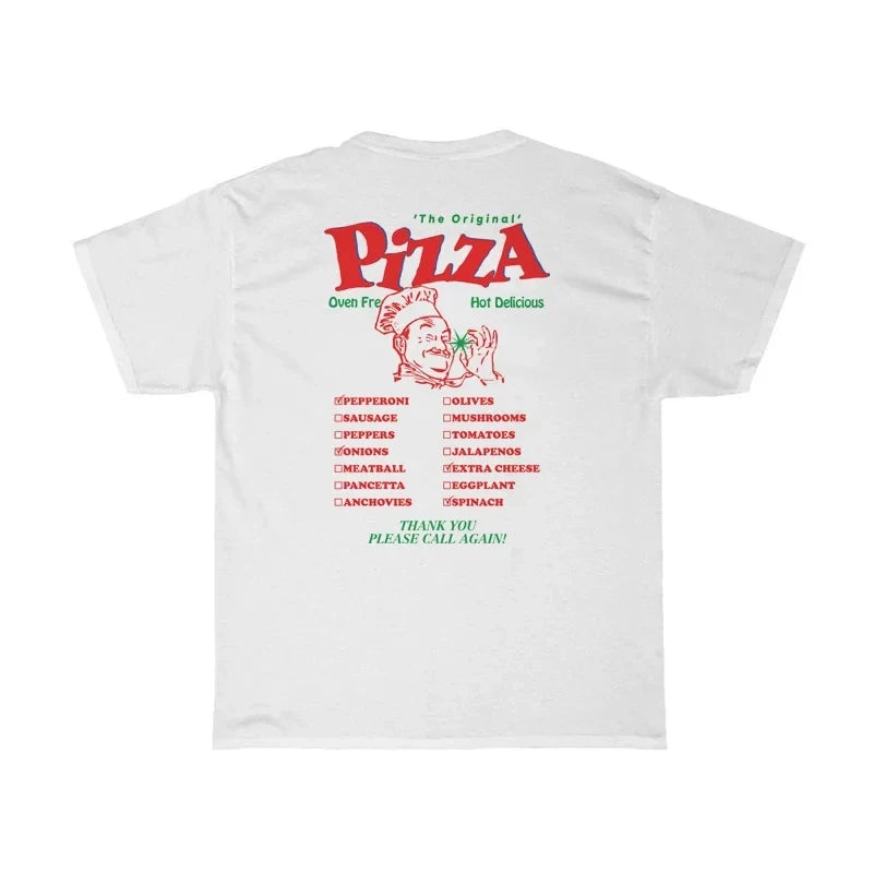 camiseta pizza