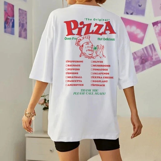 camiseta pizza